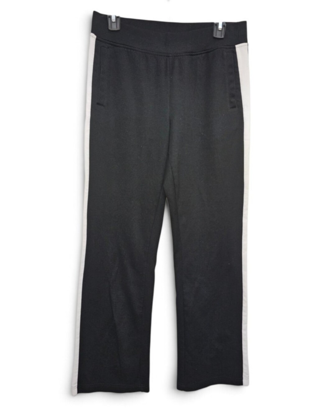 Lauren Ralph Lauren Women's Track Pants with White Side Stripes, Size Small.